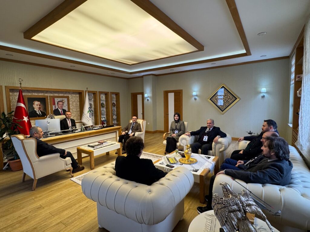 Recep Tayyip Erdoğan Saha Ziyareti Rektör Ziyaret 2