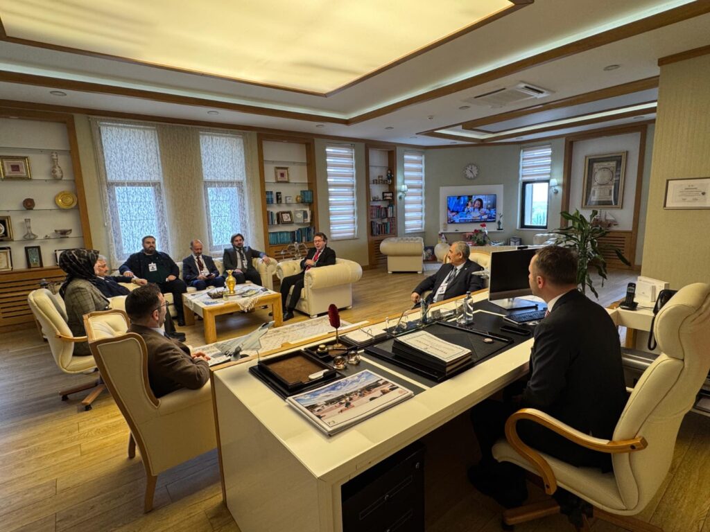 Recep Tayyip Erdoğan Saha Ziyareti Rektör Ziyaret 3